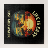 Klassieke Jet skiër Legpuzzel (Horizontaal)