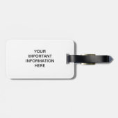 **KLASSIEKE JUKEBOX** BAGAGELABEL (Achterkant horizontaal)