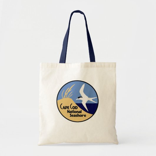 Klassieke Kaapskabeljauw National Seashore Canvas Tote Bag (Voorkant)