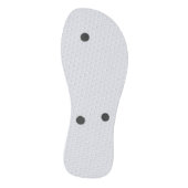 Klassieke kaart met handtekening zonder naadloos p teenslippers (Onderkant)
