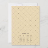 Klassieke  Kaart van Word Scramble van het Vrijgez (Achterkant)