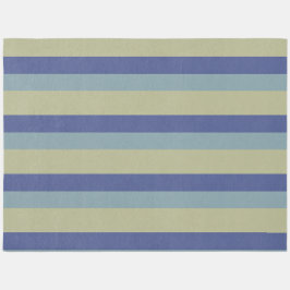 Klassieke kaki en twee blues gestreept patroon