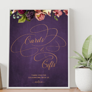 klassieke kalligrafie kaarten en geschenken teken poster
