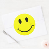 Klassieke kant ronde sticker (Envelop)