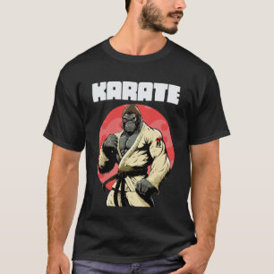 Klassieke Karateka Karate Gorilla 1 T-shirt
