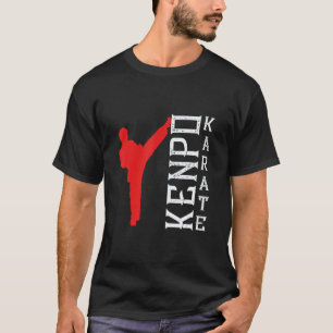 Klassieke Kenpo Karate Japanse Verdediging Vechter T-shirt