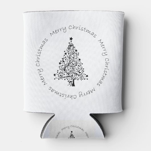 Klassieke kerst blikjeskoeler (Voorkant)