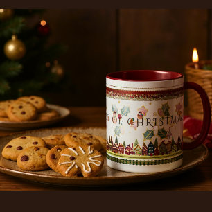 Klassieke Kerst Decoratie Festive Jolly Mok