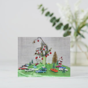 Klassieke kerst feestdagenkaart