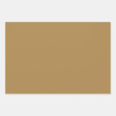 Klassieke Kerst Groen En Goud Gestreepd Inpakpapier Vel (Voorkant 3)