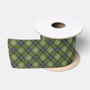 Klassieke Kerst Groen Geruit Kerstmis Lint