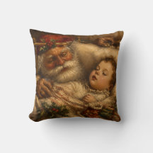 Klassieke Kerst Olie Schildering van Sinterklaas b