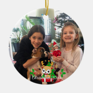 Klassieke kerst seizoenskleuren FOTO Ornament