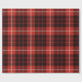 Klassieke kerst Tartan Plaid Cadeaupapier (Vlak)