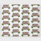 Klassieke kerst van Merry Cadeaupapier (Vlak)