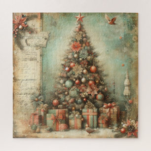 Klassieke Kerstboom Jigsaw Puzzel