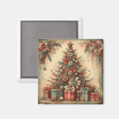 Klassieke kerstboom magneet (Voorkant / Achterkant)