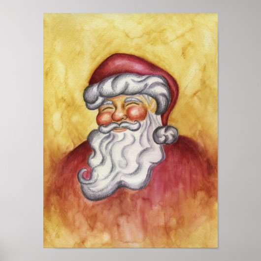 Klassieke kerstkerstkerstkerstkunst Poster (Voorkant)