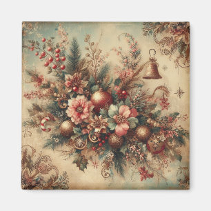 Klassieke kerstmagneet magneet