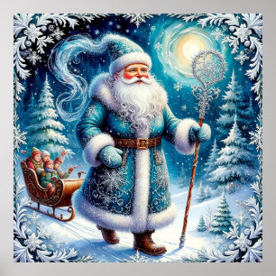 Klassieke Kerstman Decoratie Voor Gezins Kerstfees