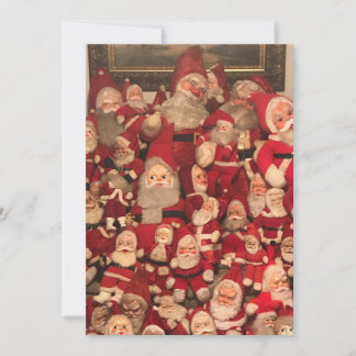 Klassieke kerstman feestdagenkaart