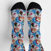 Klassieke Kerstman Nieuwigheid Kerstmis Sokken (Top)