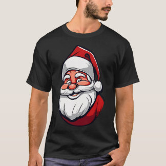 Klassieke kerstman t-shirt