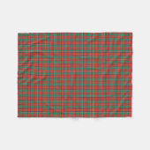 Klassieke kerstpannen fleece deken (Voorkant (Horizontaal))