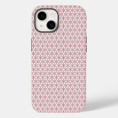 Klassieke kerstsnowflakes telefoontas Case-Mate iPhone case (Achterkant)