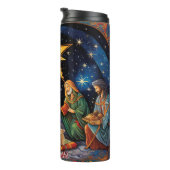 Klassieke kerststal met ster thermosbeker (Geroteerd rechts)