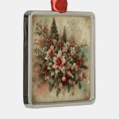 Klassieke kerstversiering metalen ornament (Rechts)