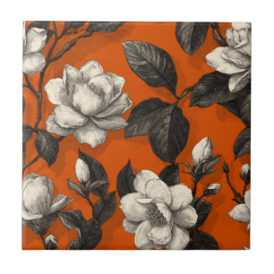 Klassieke keuken gardenia's tegels voor backsplash tegeltje
