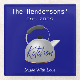 Klassieke keuken gemaakt met Love Glass Onderzette Glazen Onderzetter