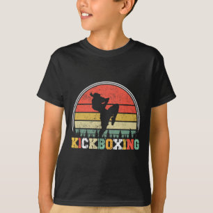 Klassieke Kickbokser Vechters Kickboksen Mma Marti T-shirt