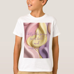 Klassieke kinder t-shirt in stijlvolle grafische u