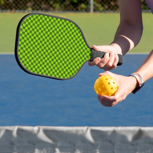 Klassieke klankkast groene combinatie met STaylor Pickleball Paddle (Insitu)