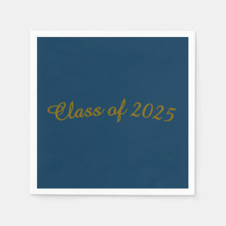 Klassieke klasse van 202X papieren servet
