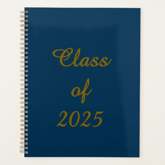 Klassieke klasse van 202X Planner (Voorkant)