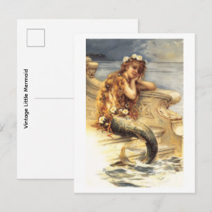 Klassieke Kleine Zeemeermin  Briefkaart