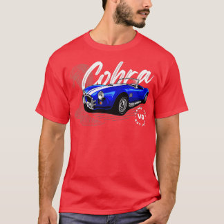 klassieke kobra-sportracewagen t-shirt