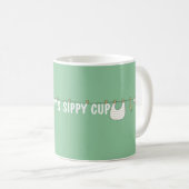 Klassieke koffie-mok "Gold Bird Mird's Sippy Cup" Koffiemok (Voorkant rechts)