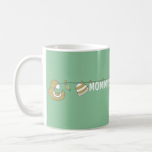 Klassieke koffie-mok "Gold Bird Mird's Sippy Cup" Koffiemok (Links)