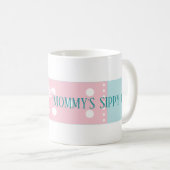 Klassieke koffie-mok "Peek-a-Boo Mammie's Sippy Cu Koffiemok (Voorkant rechts)