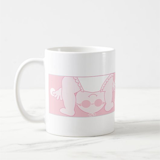 Klassieke koffie-mok "Peek-a-Boo Mammie's Sippy Cu Koffiemok (Links)