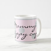 Klassieke koffie-mok, roze Dolphin Mam's Sippy Cup Koffiemok (Voorkant rechts)