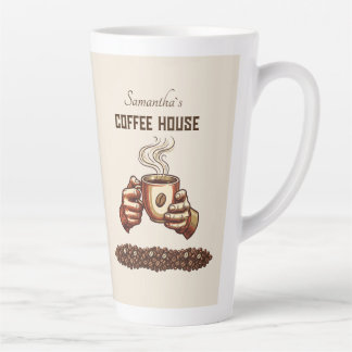 Klassieke koffiekop Custom Café Merk Latte Mok