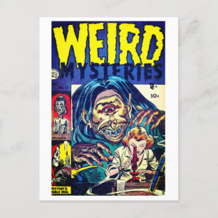 Klassieke komiek briefkaart
