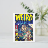 Klassieke komiek briefkaart (Staand voorkant)