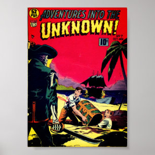 Klassieke komiek poster