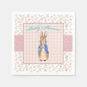 Klassieke konijn Baby Shower Servet